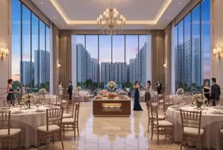 Banquet Hall at Viraj BBD Green City Lotus Court