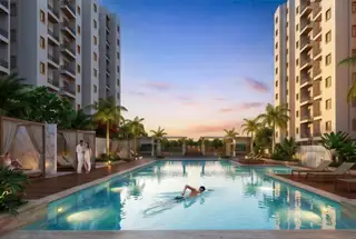Swimming Pool at Viraj BBD Green City Lotus Court