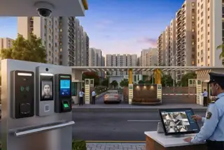 Multi-Tier Security Network at Viraj BBD Green City Lotus Court