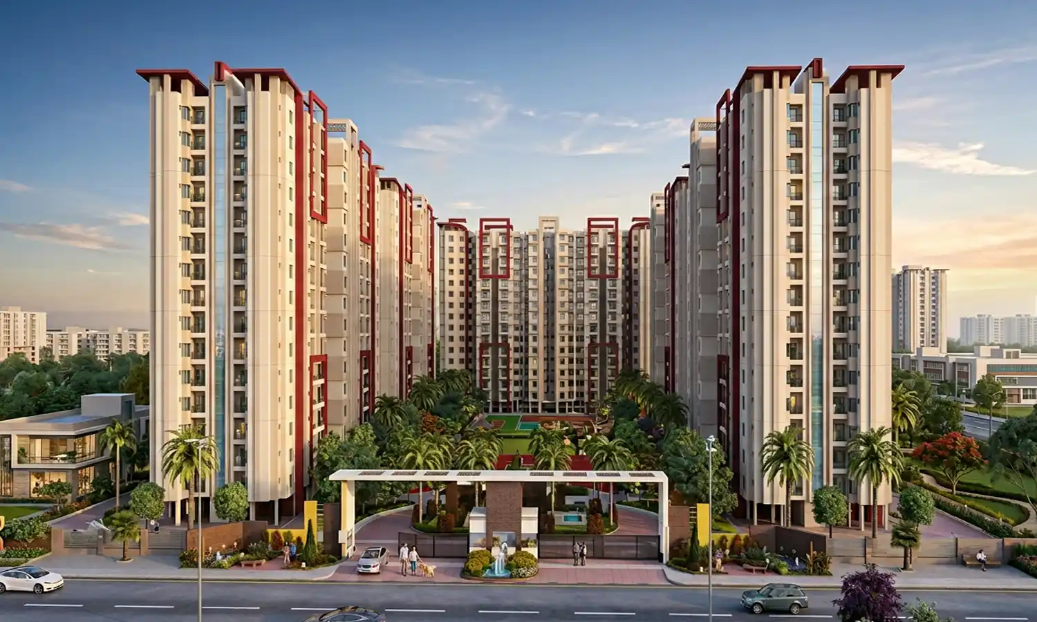 Viraj BBD Green City Lotus Court gallery 3