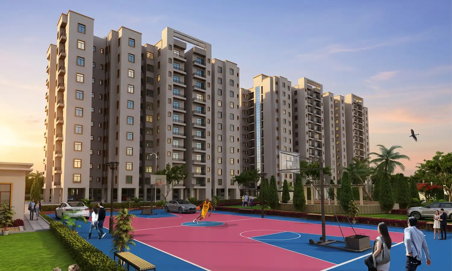 Viraj BBD Green City Lotus Court gallery 1