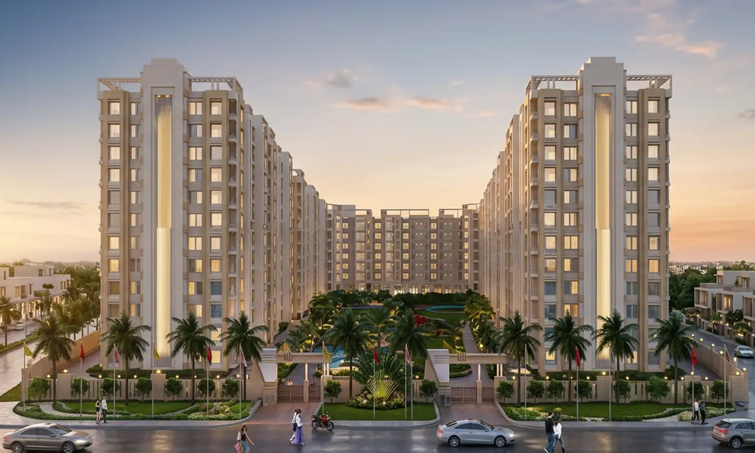 Viraj BBD Green City Lotus Court gallery 4